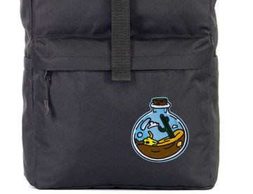 Нашивка термоаппликация на одежду и на рюкзак. Desert. Пустыня