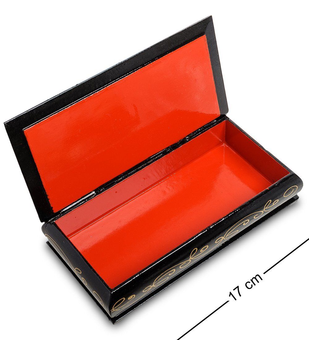 Народные промыслы ШК-11/ 5-S Шкатулка-купюрница в технике декупаж (8х17х4)