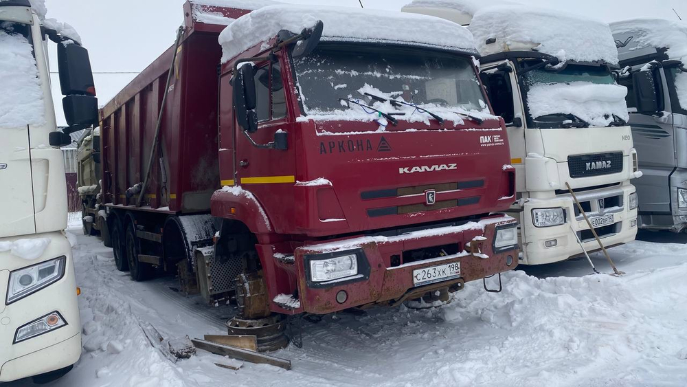 КамАЗ 65201 8x4 Самосвал 65201-7080- 49(В5) (Дизельный, 8,9 л, 390 л.с., МТ)
