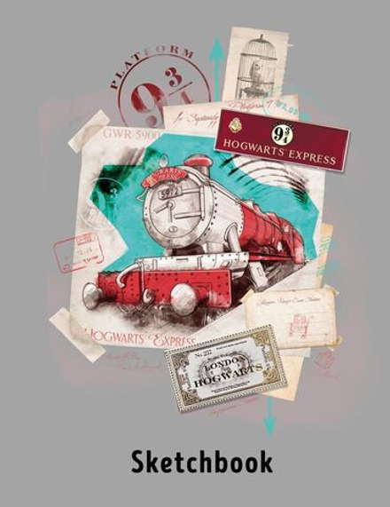 Скетчбук Платформа 9 и 3/4