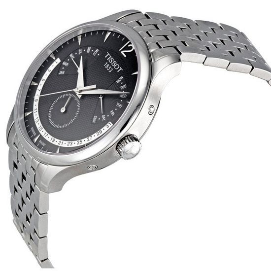 Мужские швейцарские часы Tissot T063.637.11.067.00 Tradition Perpetual Calendar