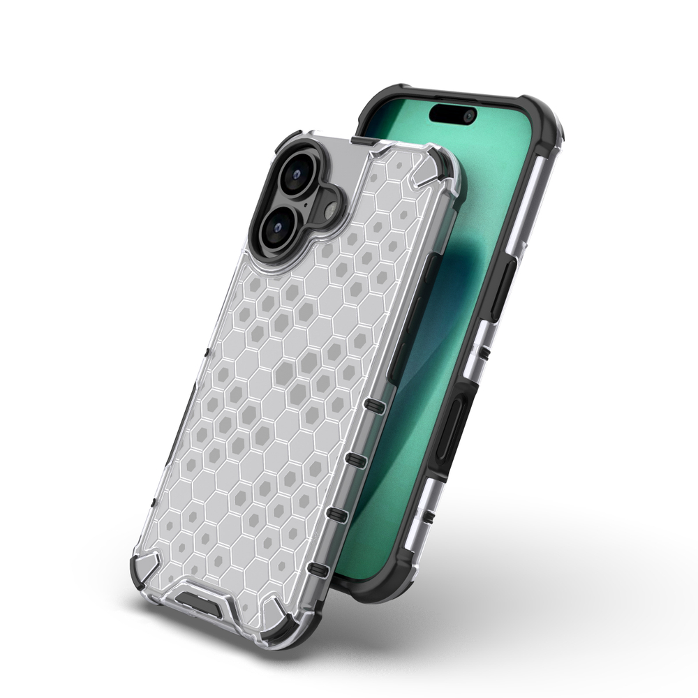 Прозрачный чехол Honeycomb Case для iPhone 17