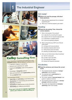 Career Paths: Industrial Engineering Student's Book with digibook