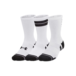 Теннисные носки Under Armour Performance Tech Crew Socks 3P - white/black