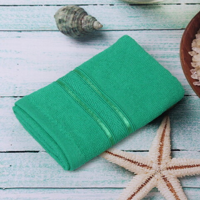 Полотенце махровое 30*50см «Comfort» цвет зеленый 10440 плотность 300гр/м2