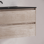 Тумба подвесная под раковину Sancos Libra, дуб галифакс натуральный 1190х450х500 мм