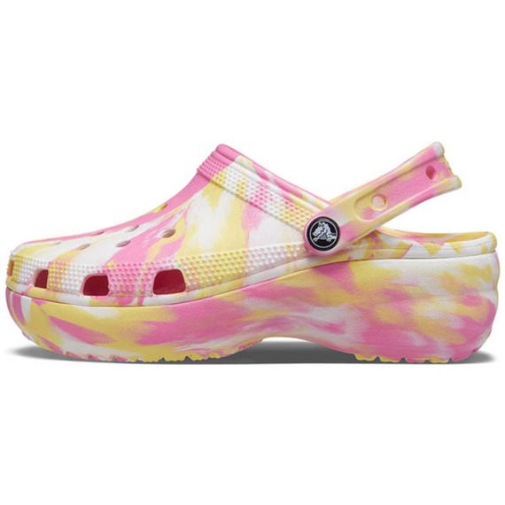 Crocs Clog 'Pink Yellow'