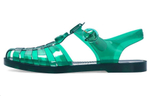 GUCCI Double GG Sandal Green Black