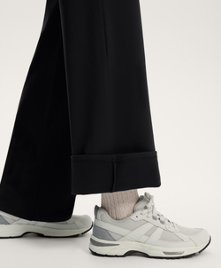 OYSHO Теплые брюки прямого кроя для беременных, черный