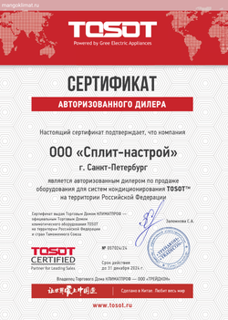 Кассетная сплит-система TOSOT Inverter T36H-ILC/I/T36H-ILU/O/TF06P-LC