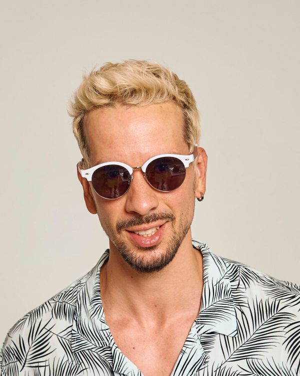 Очки солнцезащитные Spunky Jerry 6 White. dark grey - фото 2
