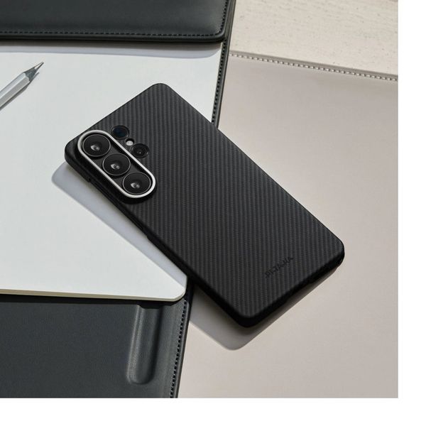 Чехол Pitaka Edge Case для Samsung S26 Ultra, Черный | Twill
