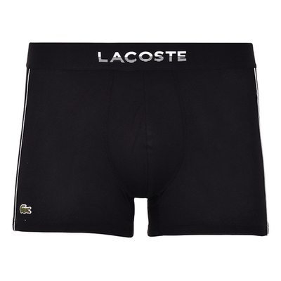 Мужские спортивные боксеры Lacoste Men’s Breathable Technical Mesh Trunk 1P - black/white