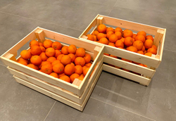 Подарочный ящик с мандаринами, 10 кг