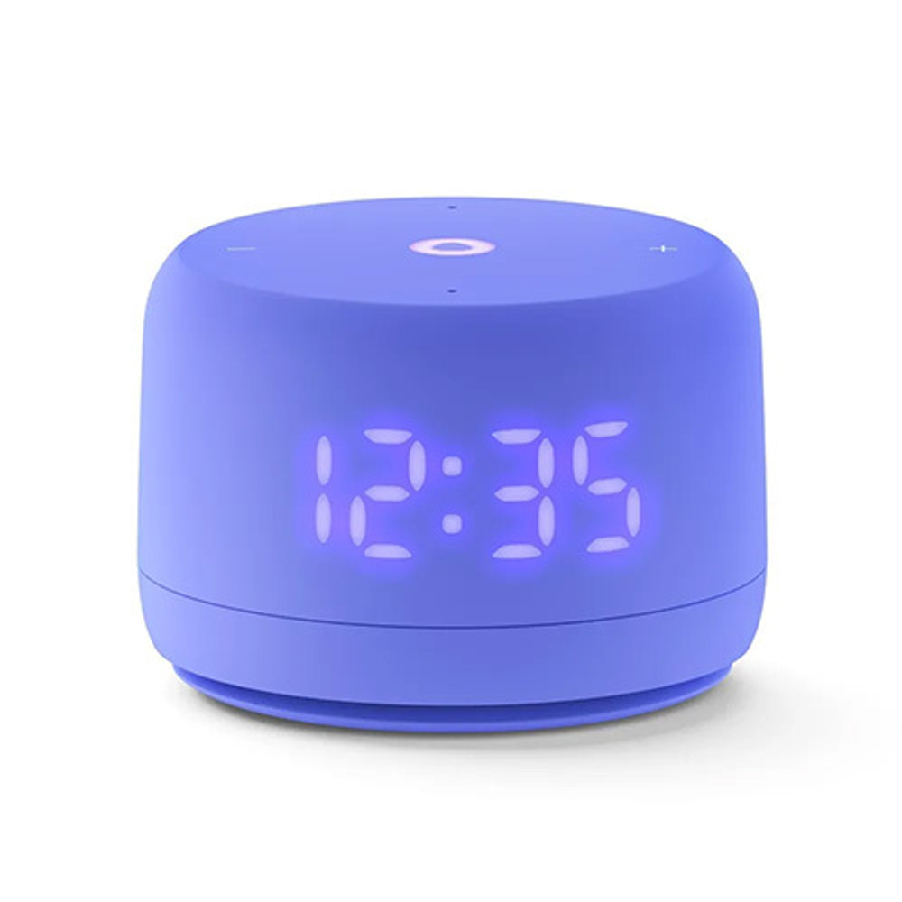 Умная колонка Yandex Станция Лайт 2 Алиса фиолетовый 6W 1.0 BT/Wi-Fi 10м (YNDX-00026VIO)