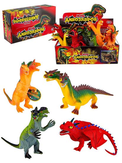 Животный мир Драконы из мягкой резины