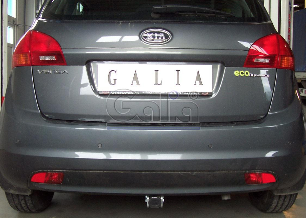 Оцинкованный фаркоп на Kia Venga 2010-2017 (без электрики), Galia K035C