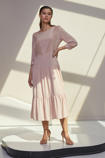 Платье 61709-2 Бежевый Laete