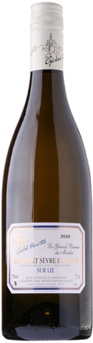 Вино Домен Гаде Мюскаде Севр Э Мэн белое сухое 0,75л