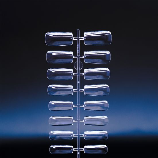 Гелевые типсы для наращивания (форма квадрат) 1 пластинка