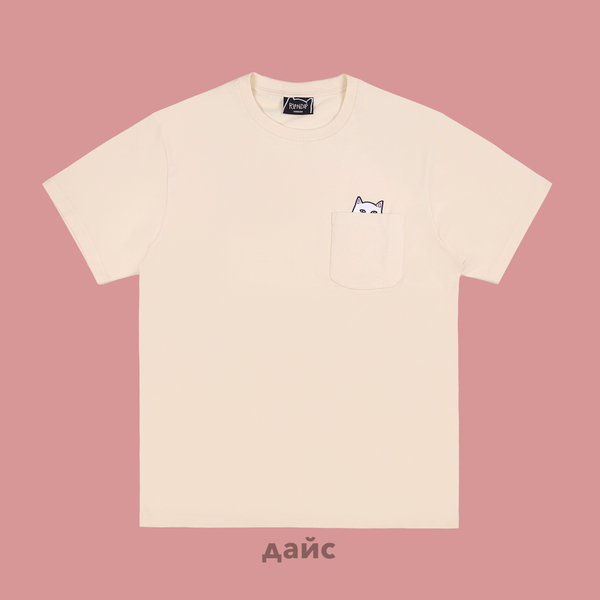 Футболка мужская Ripndip Lord Nermal Pocket Tee артикул:RND9088 - купить в магазине Дайс