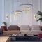 3901/63L L-VISION ODL20 377 золотистый/стекло/металл Подвесной светильник LED 4000K 63W 220V MONICA