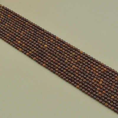 Нитка Гранат 39 см. 3,9 мм. (Без замка)