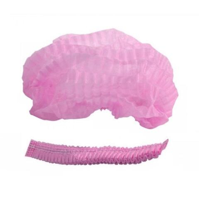 Шапочка "Шарлотта" медицинская розовая, 100 шт/уп