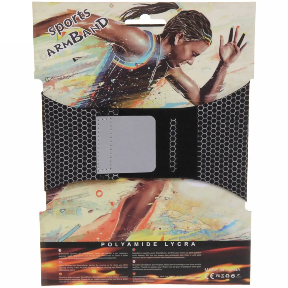 Чехол спортивный для телфона на руку «Power» (для телефона 6»), микс