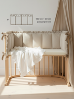 Бортик плоский 180+60 см.