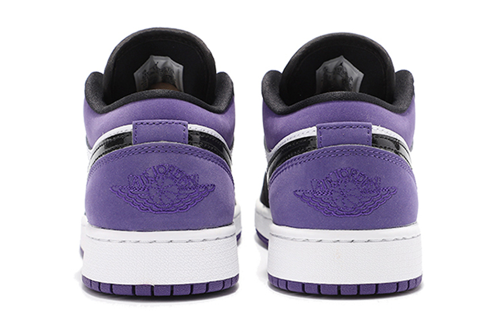 Кроссовки Jordan Air Jordan 1 Low Court Purple GS (Подростковая размерная сетка)