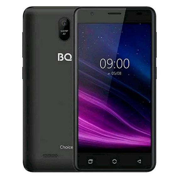 Смартфон BQ S-5016G Choice, 5&quot;, IPS, 16Гб, 2Гб, 5 Мп, 2000 мАч, чёрный графит