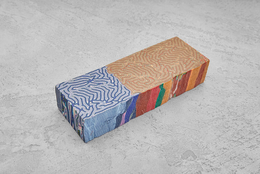 Авторская микарта, блок 142х47х28мм T079