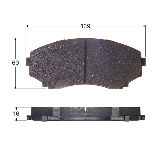 Колодки тормозные дисковые Avantech передние (противоскрипная пластина в компл.) Замена для арт. AV286 AV433