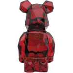 Дизайнерские игрушки BE@RBRICK x Fragment Design x Baccarat/ 12cm, BEARBRICK3453
