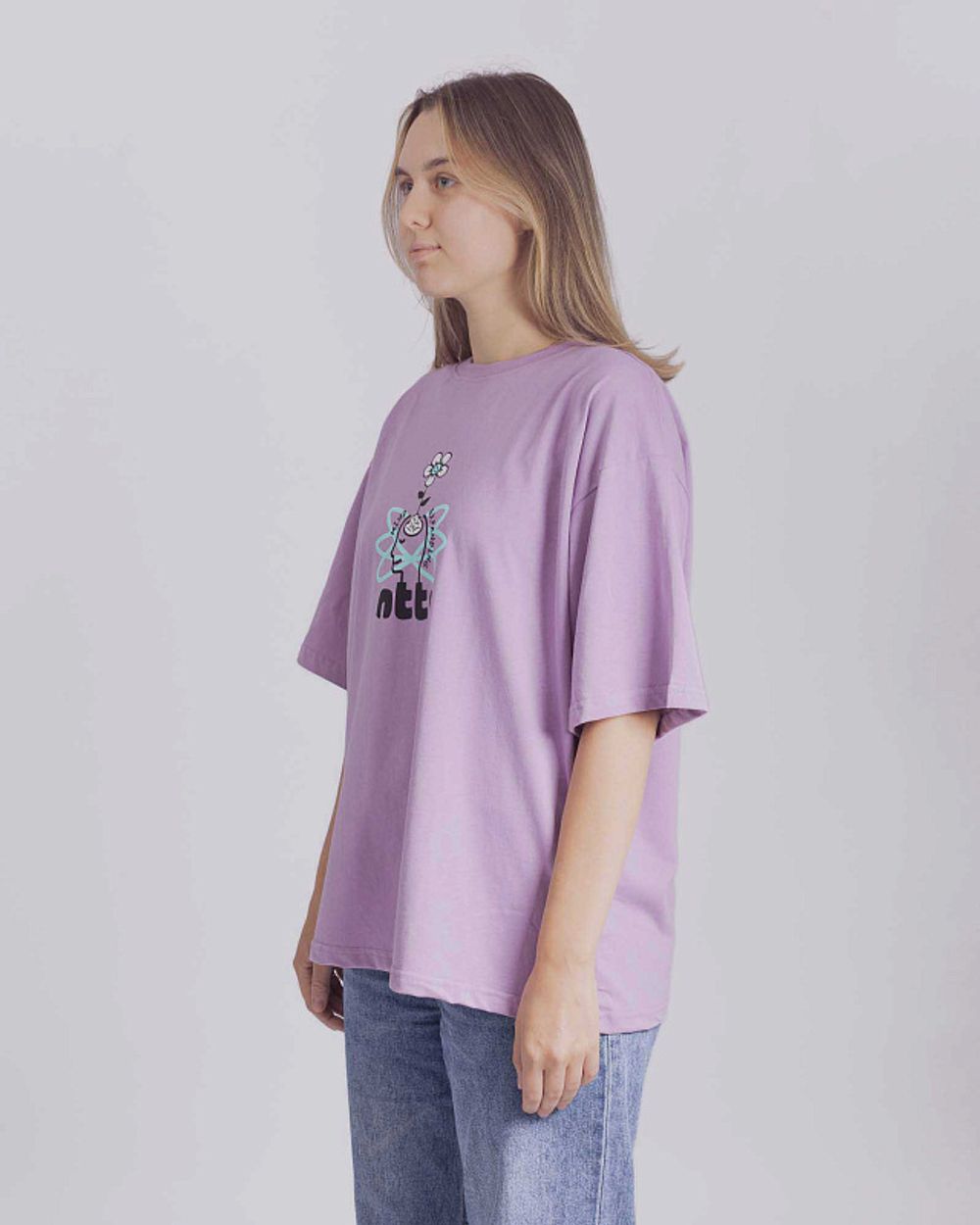 Футболка NTTR 003 Mind Expanding Лавандовая