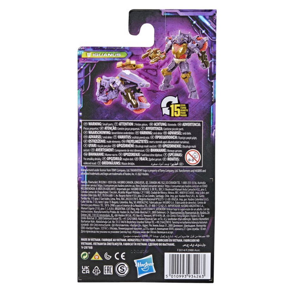 Hasbro Transformers Generations Legacy - фигурка Core Iguanus F3014