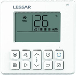 Сплит-система кондиционер кассетный Lessar LS-HE12BCWE2/LU-HE12UWE2/LZ-B4CUB на 30 м²