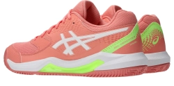Женские кросовки для Padel Asics Gel-Dedicate 8 Padel - guava/white
