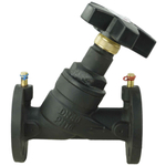 Static balancing valve Elephant VB1331V-F PSI 232 cast iron, flanged connection with nipples