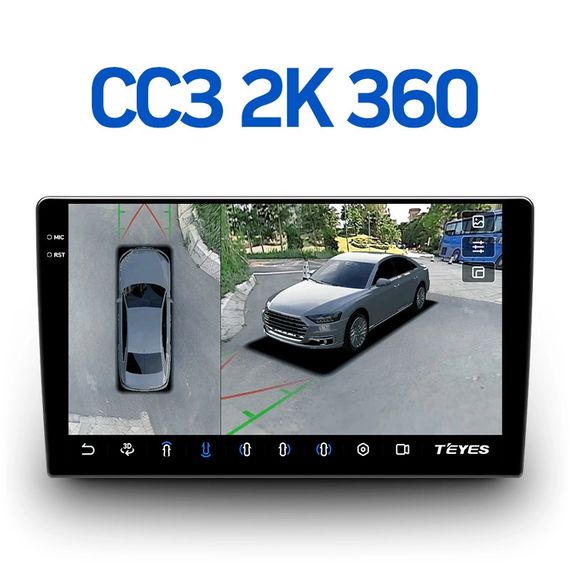 TEYES монитор CC3 2K 6128G 9.5&quot;	 360°