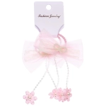 Резинки для волос детские 2шт «КОНФЕТКИ», бабочки, микс 5 цветов, d-3см