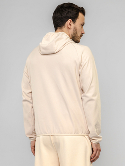 Кофта-ниндзя (с капюшоном), мужская, цвет "Мягкая нуга"