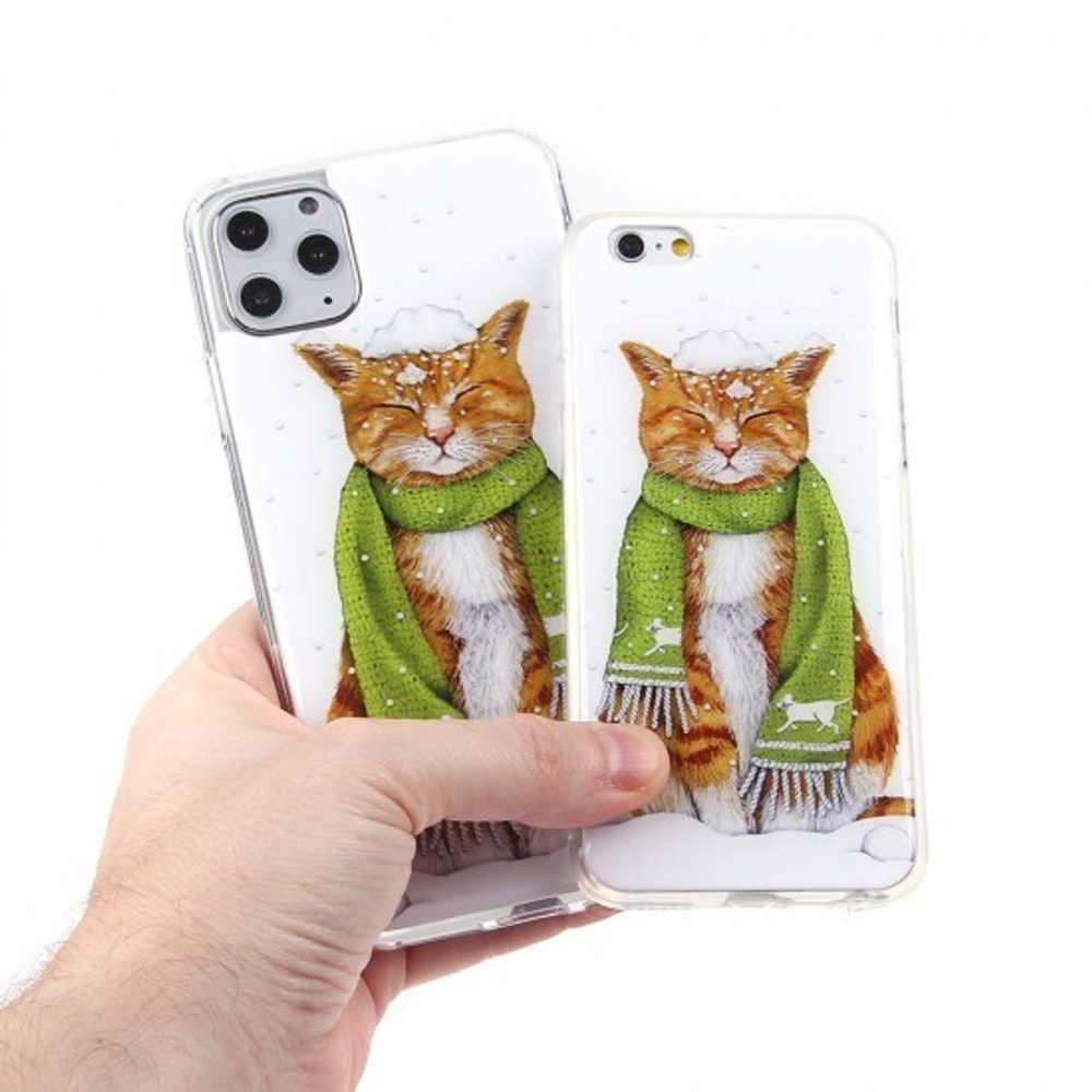 Чехол ТПУ Зимний Винил для iPhone 11 Pro Max, 011576