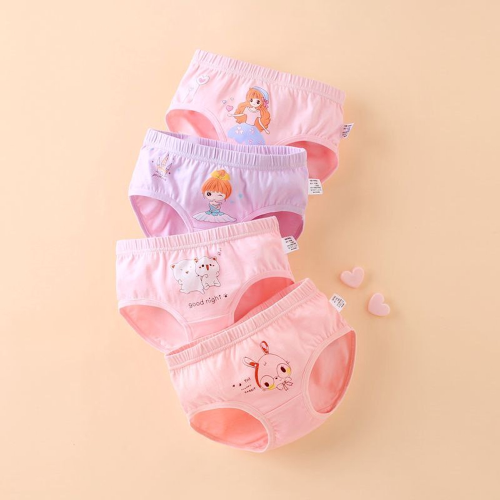 Комплект трусов для девочек (4 шт.)