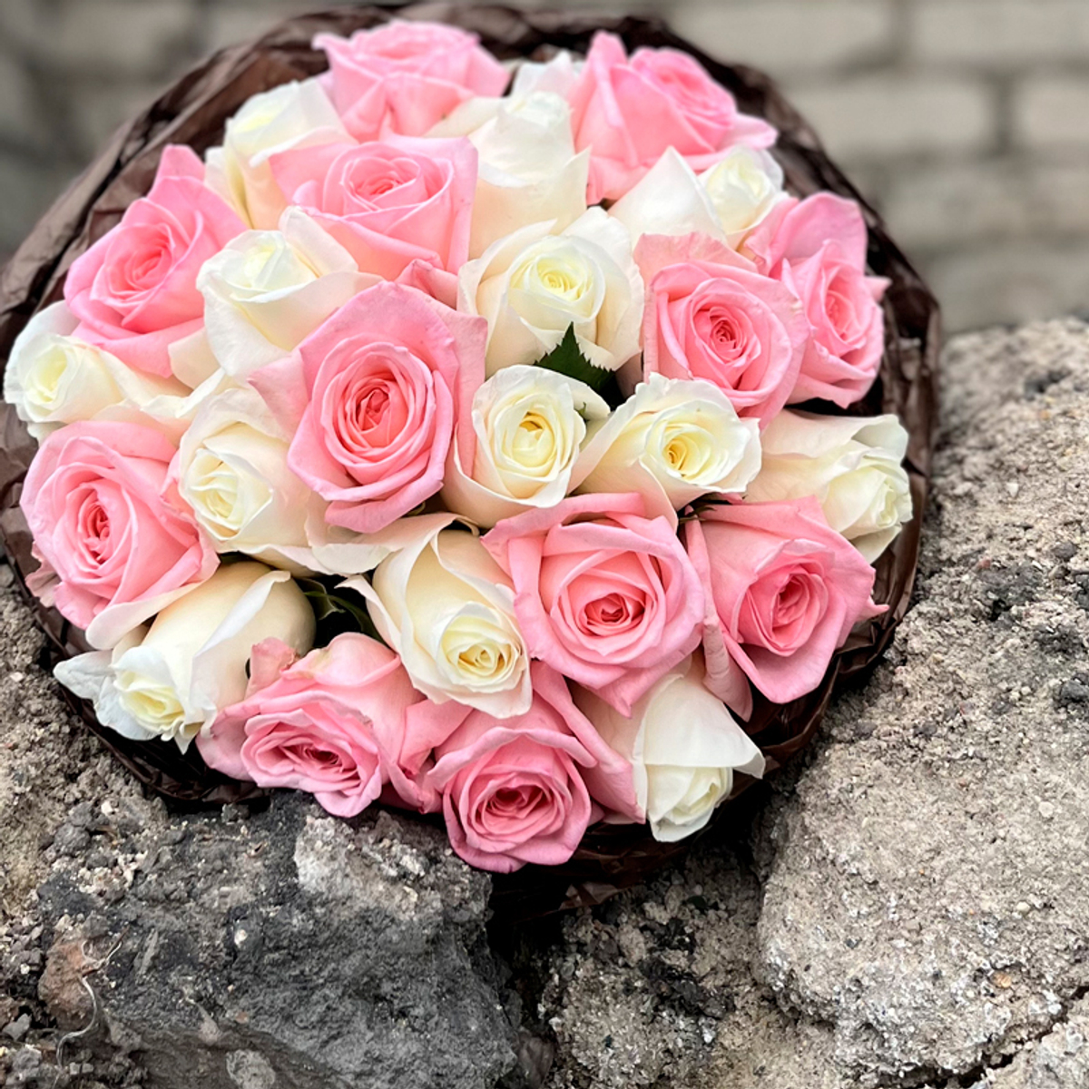 Вдохновляющий микс — букет ароматных роз