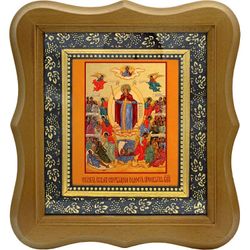 Всех скорбящих радость. Икона Божьей Матери с кораблем.