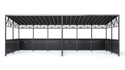 Контейнерная площадка 15000х6000х5300 мм SK00002