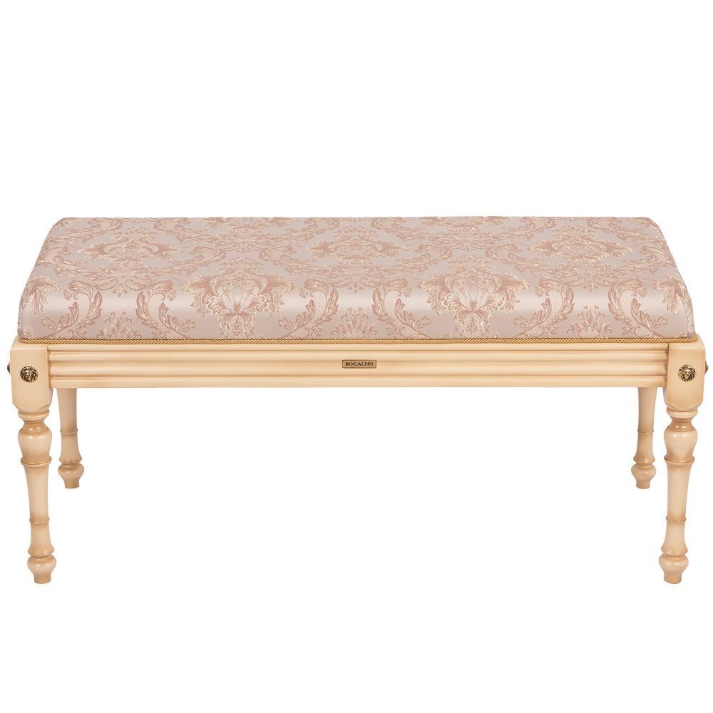 Банкетка Классика 2 Айвори Каледония Бисскоти