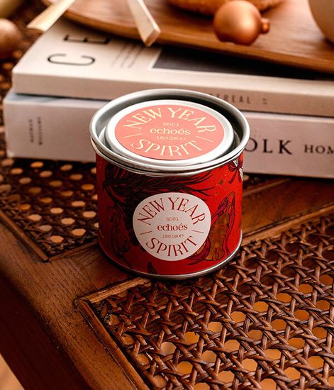 New Year Spirit, свеча travel New Beginnings collection, Echoes